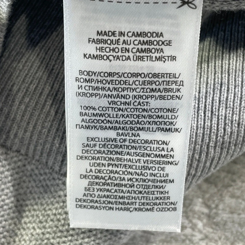Polo Ralph Lauren Sweater Mens Medium Gray Crewneck Knit Preppy Minimalist